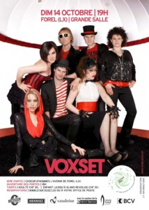 Voix tracées à Forel (Lavaux) pour le groupe Voxset Voix tracées à Forel (Lavaux) pour le groupe Voxset