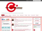 Le site du réseau social Communication Romande