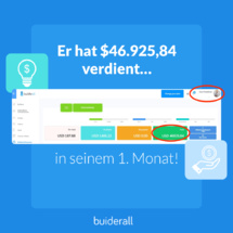 Mein 4. Tag Erfahrung mit der online marketing Platform myBuilderall4you.ch