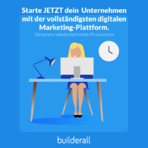 Mein 8. Tag Erfahrung mit der online marketing Platform myBuilderall4you.ch