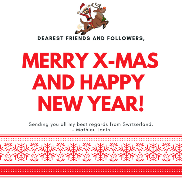 Joyeuses fêtes/Schöne Festtagen/Merry X-mas and Happy new year! Joyeuses fêtes/Schöne Festtagen/Merry X-mas and Happy new year!