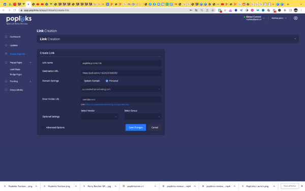 PopLInks Step by Step Demo - The best way to promote PopLinks is using PopLinks everyday PopLInks Step by Step Demo - The best way to promote PopLinks is using PopLinks everyday