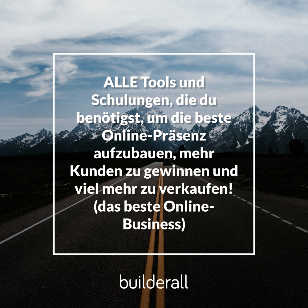 Mein erstes Wochenende Erfahrung mit der online Marketing Platform myBuilderall4you.ch
