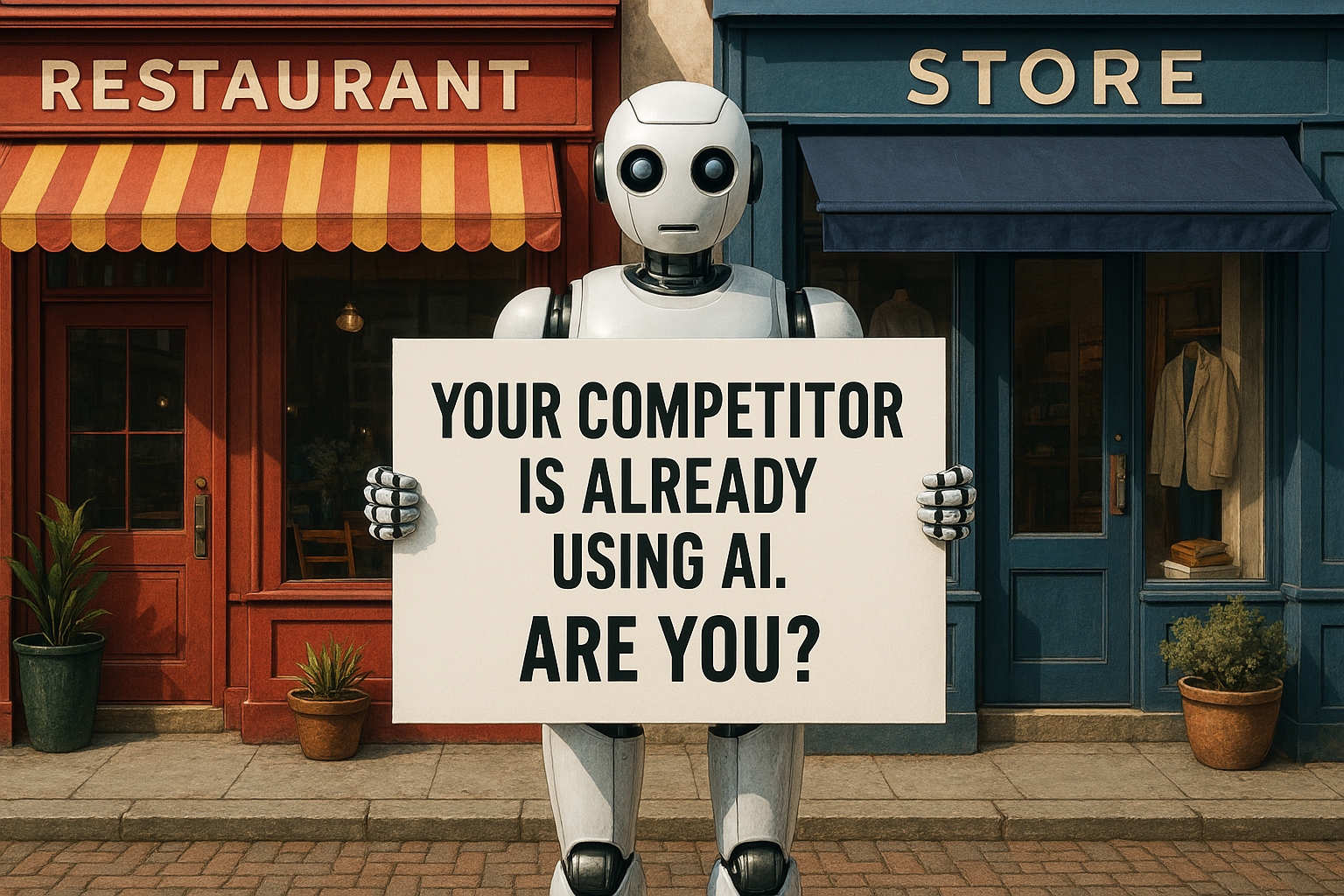 Your Competitor Is Already Using AI. Are You? Your Competitor Is Already Using AI. Are You?