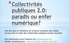 Collectivités publiques 2.0: enfer ou paradis numérique?