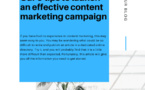 Our 9 tips to launch an effective content marketing campaign Our 9 tips to launch an effective content marketing campaign
